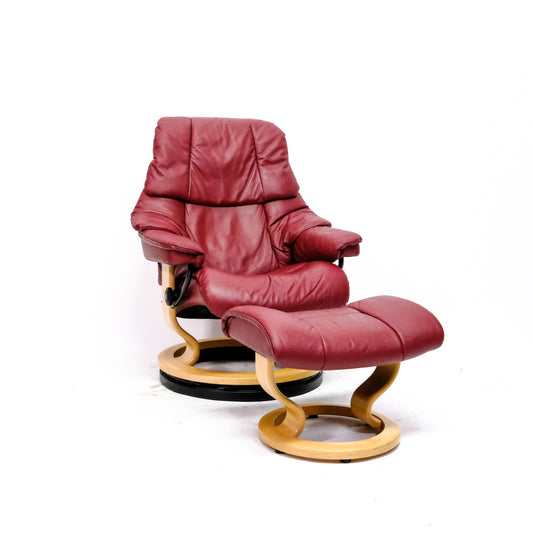 Ekornes Stressless Reno (M) mit Hocker