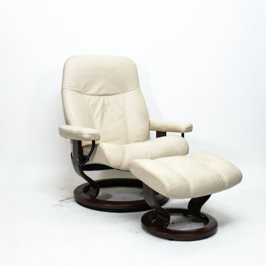 Ekornes Stressless Consul (L) mit Hocker